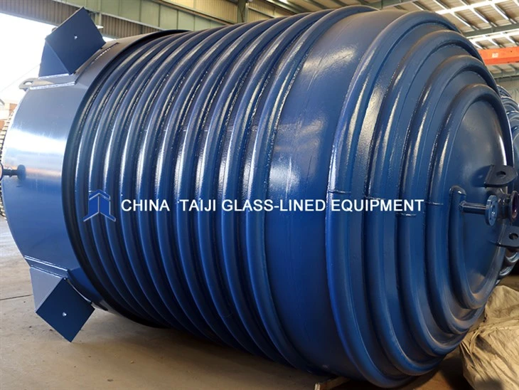 Half Pipe Jacket Glass Lined Reactor Half Pipe Jacket Glass Lined Reactor